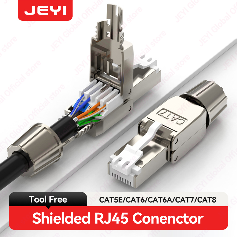 Rj45 Jack - Conector RJ45 CAT7 6A 8P8C STP