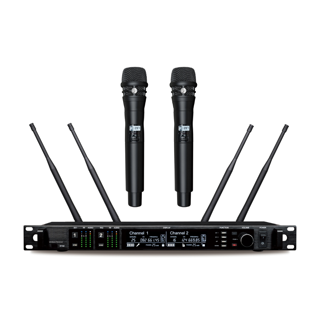 Ribbon Microphone - Micrófono Inalámbrico Profesional Digital AD4D de
