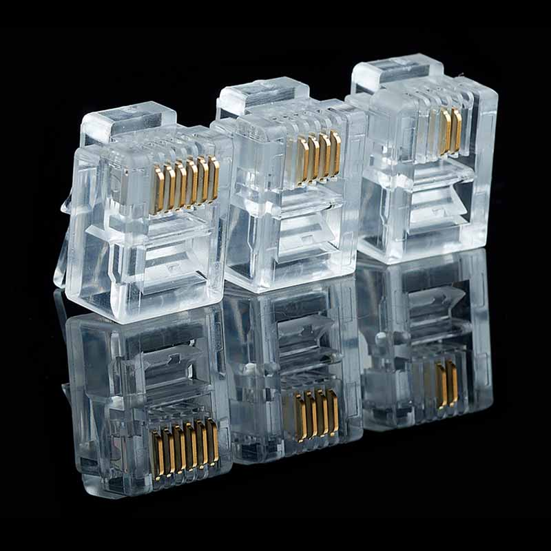 Rj45 Jack - 20/50/100 Uds RJ11 6P2C 6P4C 6P6C