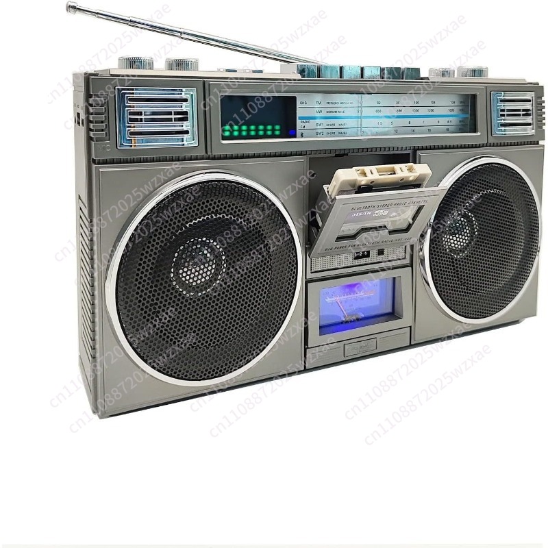 Usb Sound Card - Altavoz Bluetooth Retro, Subwoofer Estéreo, Tarjeta