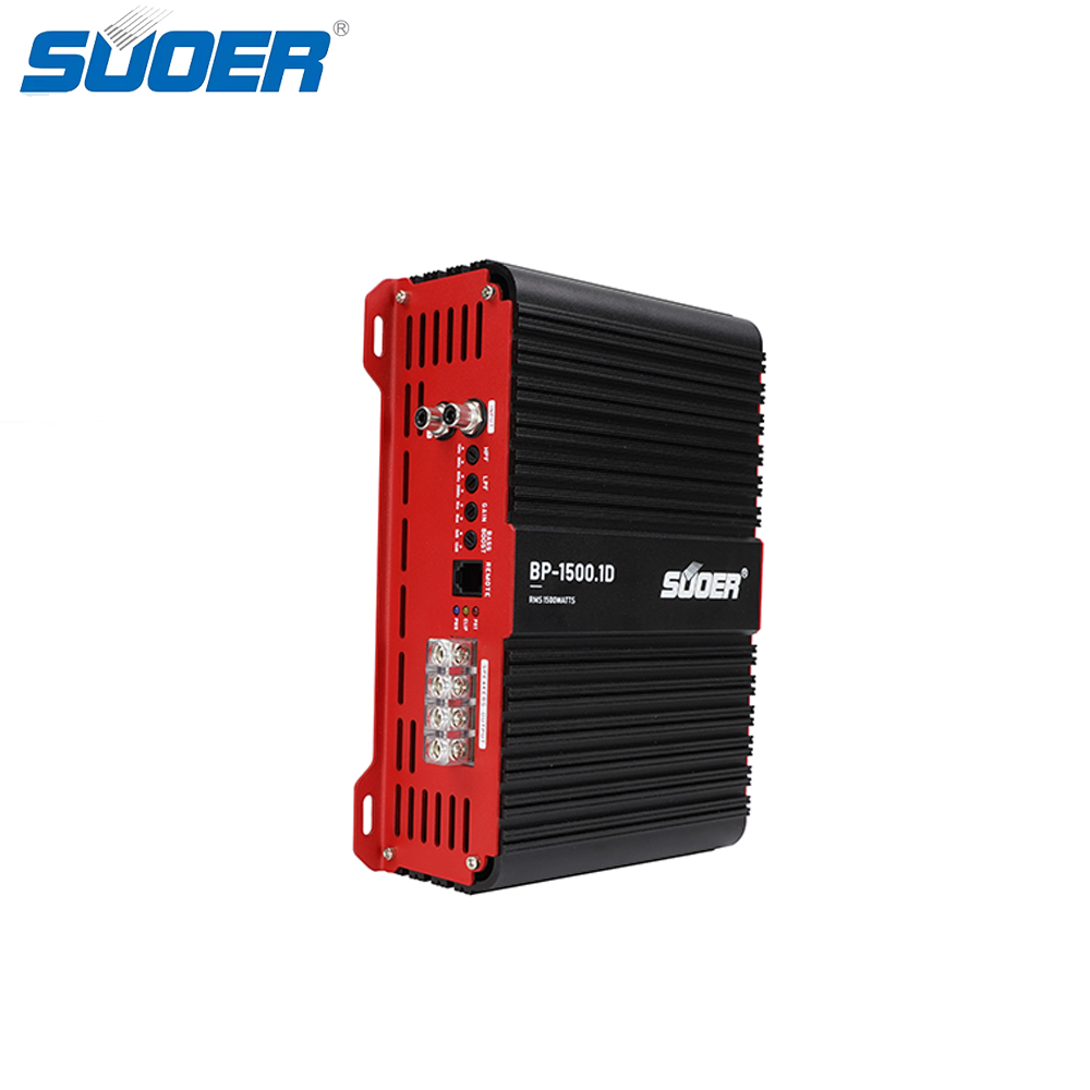 Class D Amplifier - Amplificador de Coche Suoer BP-1500 Clase