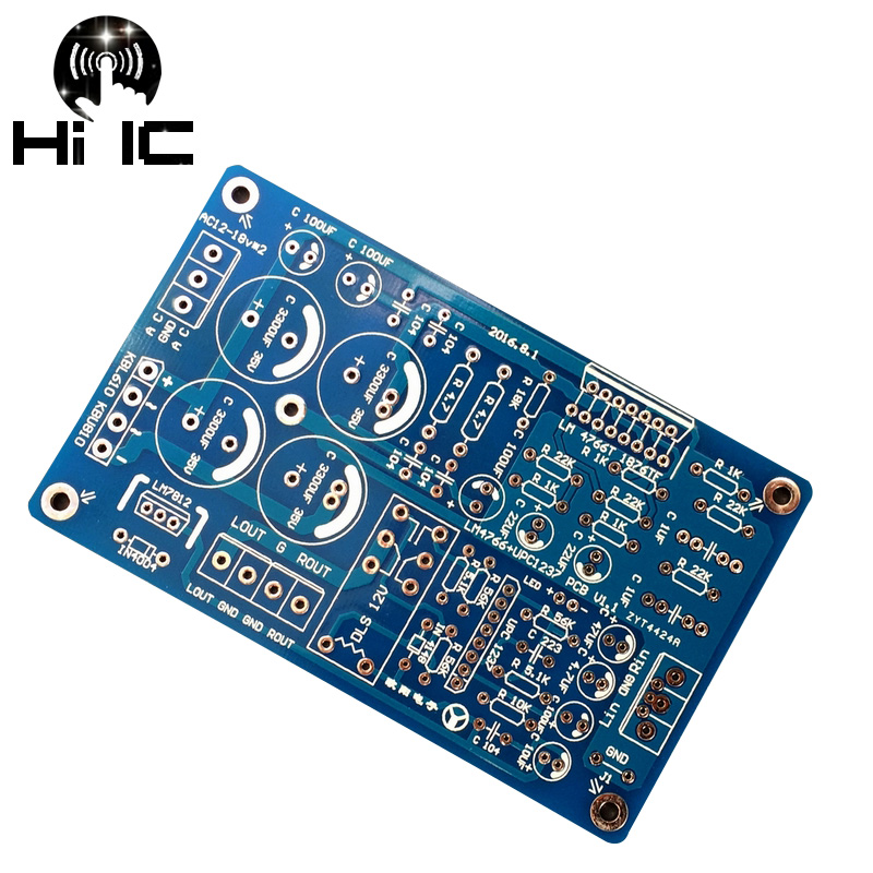 Audio Amplifier Board - Placa amplificadora DE POTENCIA ESTÉREO LM766