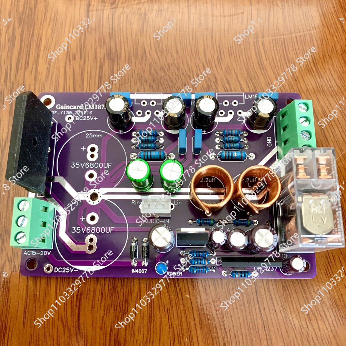 Hifi Amplifier Board - Nueva versión revisada de la placa