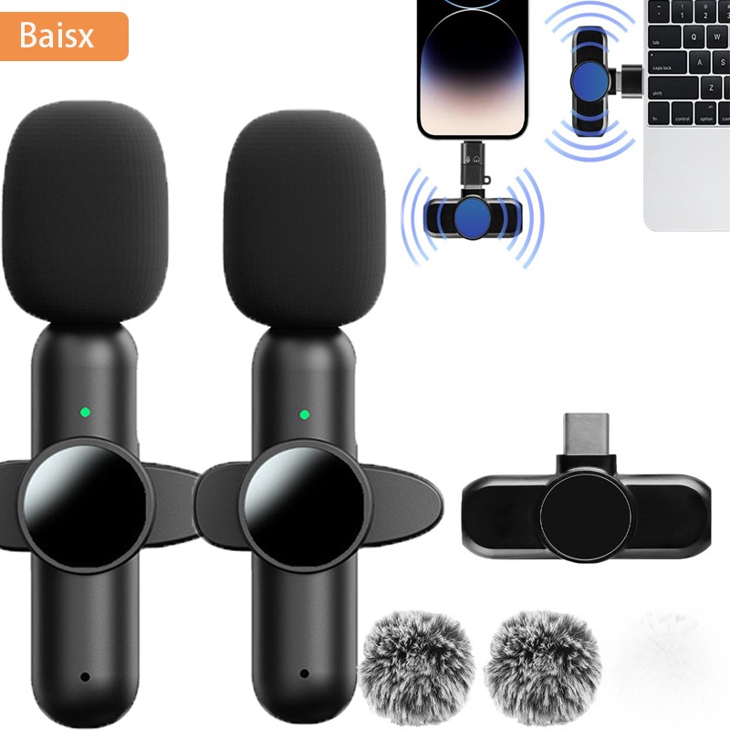 Microphone Capsule - Micrófono Lavalier Inalámbrico para iPhone y