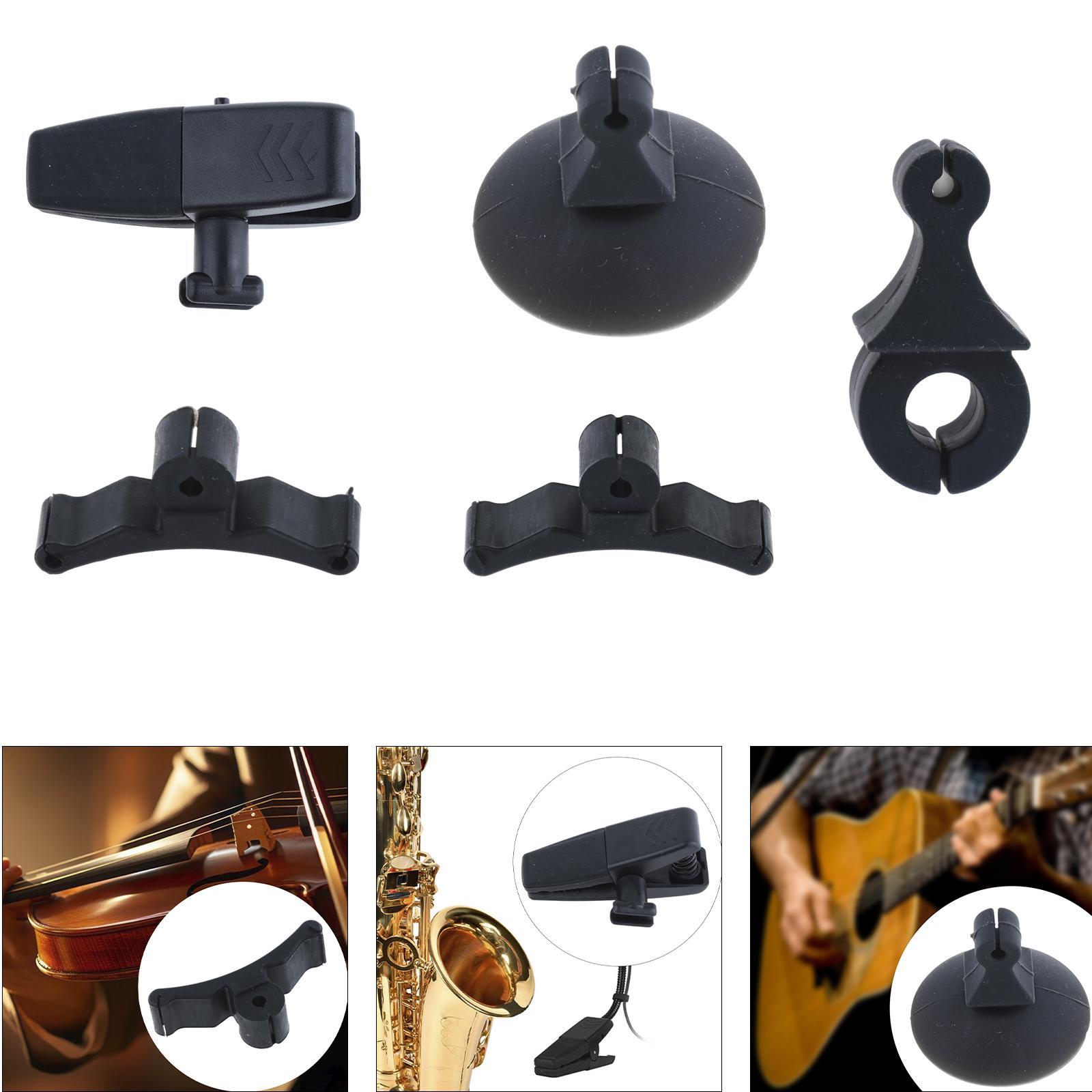 Microphone Capsule - Clip para Micrófono de Instrumento, Soporte