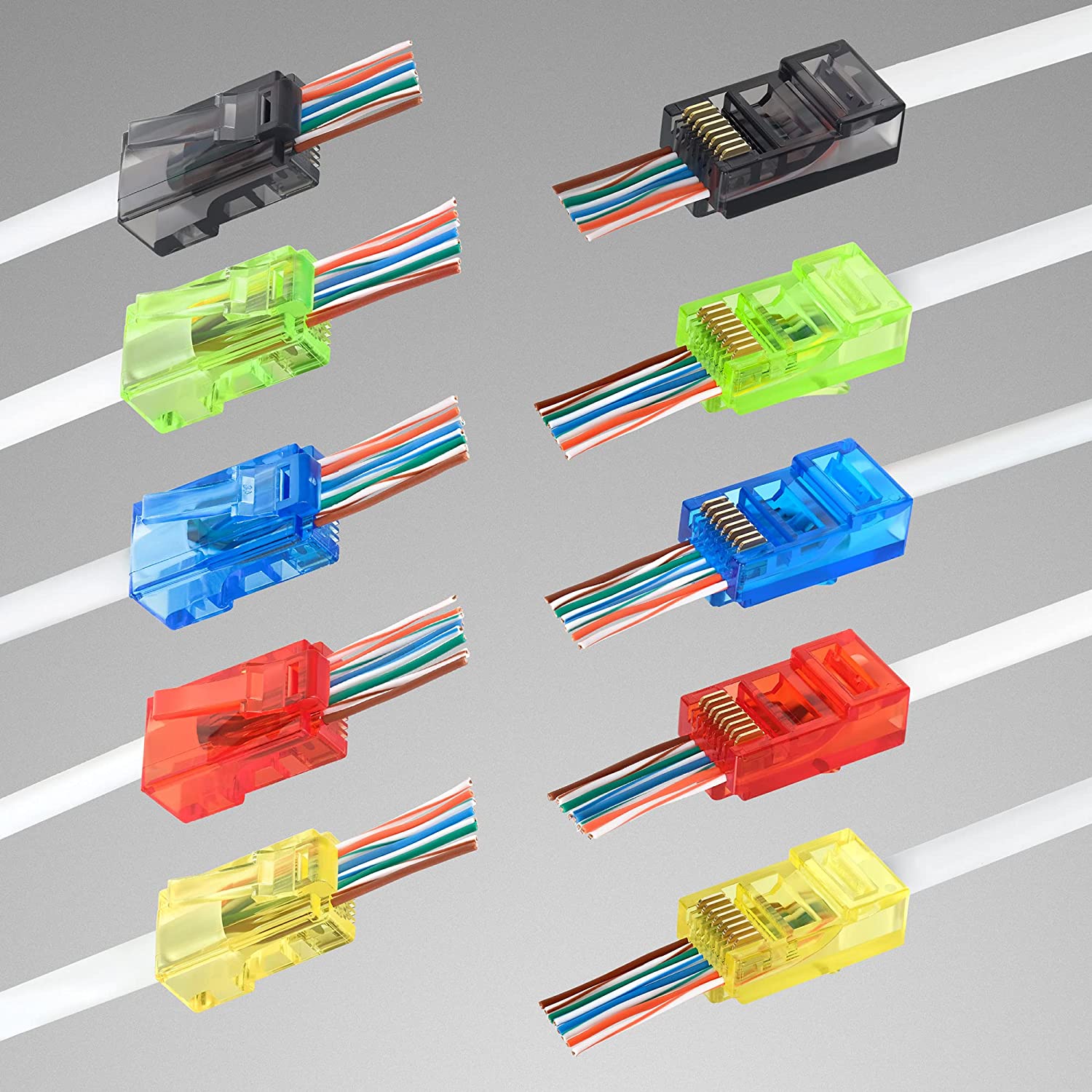 ZoeRax 100 conectores RJ45 Cat - Rj45 Jack reseña y precio