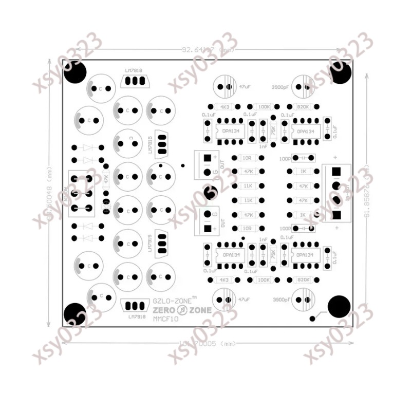 Placa Preamplificadora Phono R - Hifi Amplifier Board reseña y precio