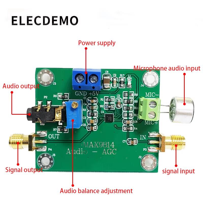 Módulo Amplificador AGC para M - Audio Amplifier Board reseña y precio