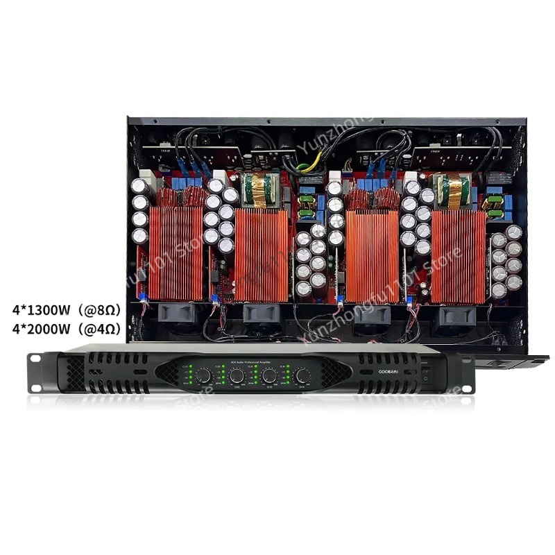 Amplificador Digital de 4 Cana - Class D Amplifier reseña y precio