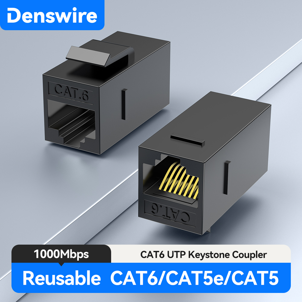 Acoplador Keystone CAT6 Denswi - Rj45 Jack reseña y precio