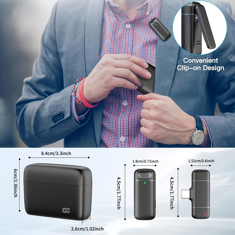 Micrófono inalámbrico de solap - Microphone Capsule reseña y precio