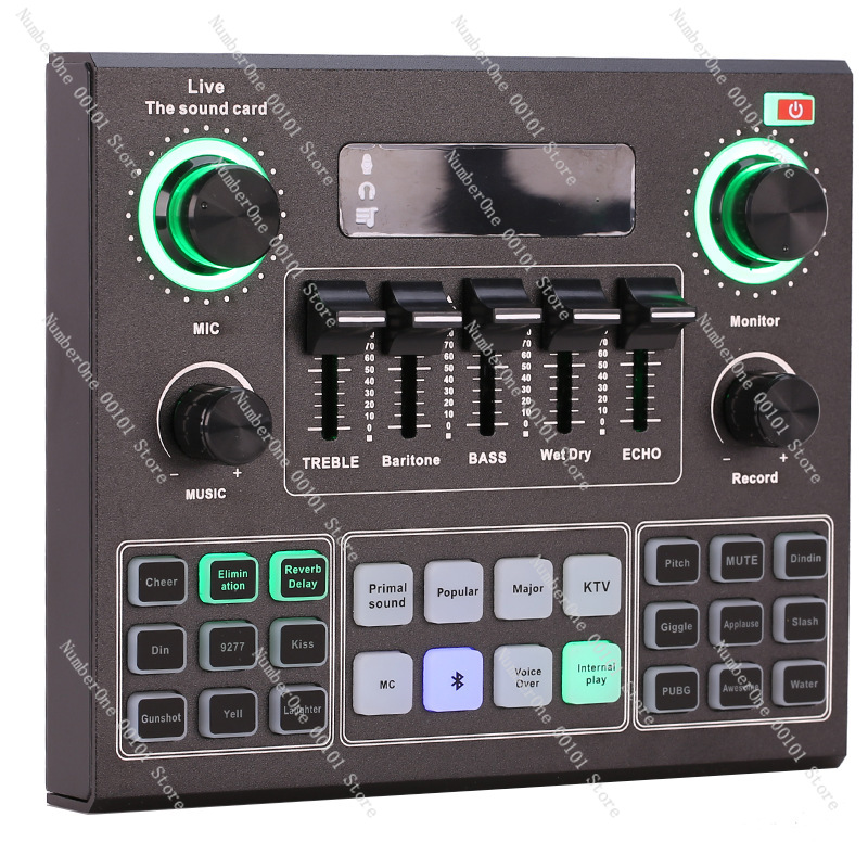 Tarjeta de sonido V9, conjunto - Usb Sound Card reseña y precio