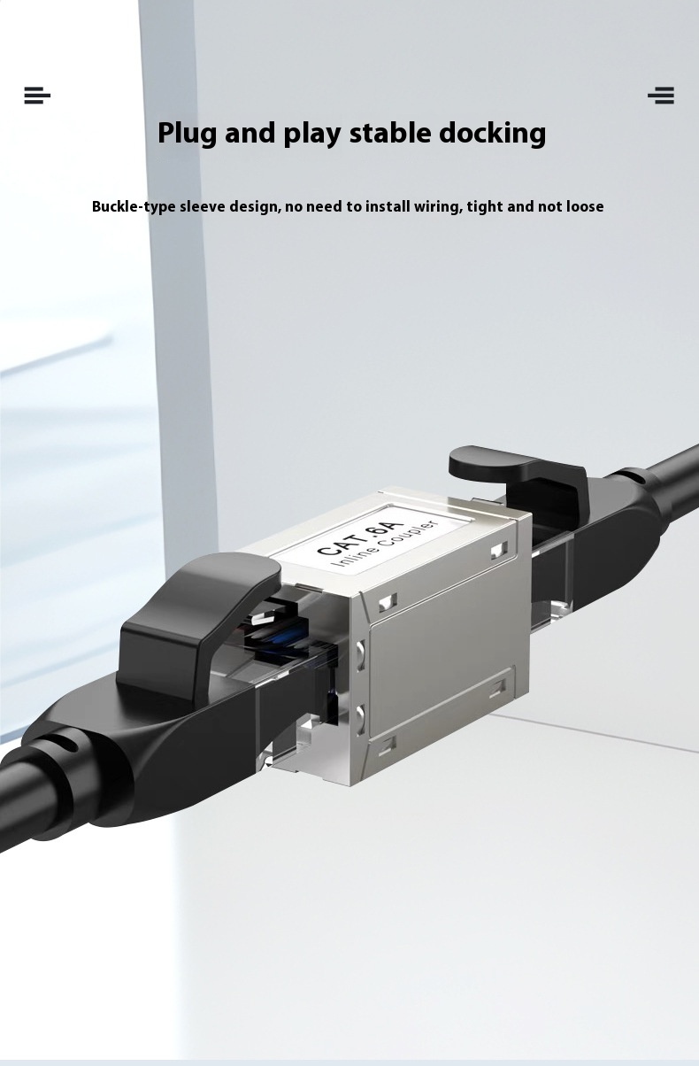 Extensor Ethernet acoplador RJ - Rj45 Jack reseña y precio