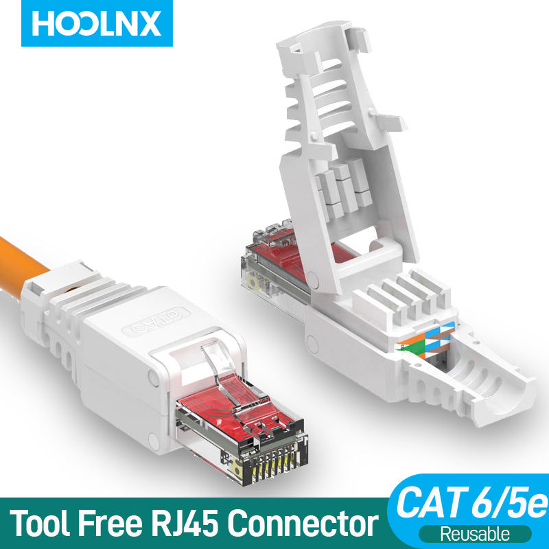 Hoolnx Conector RJ45 sin herra - Rj45 Jack reseña y precio