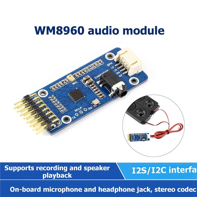 WM8960, para Raspberry Pi, pan - Diy Speaker reseña y precio